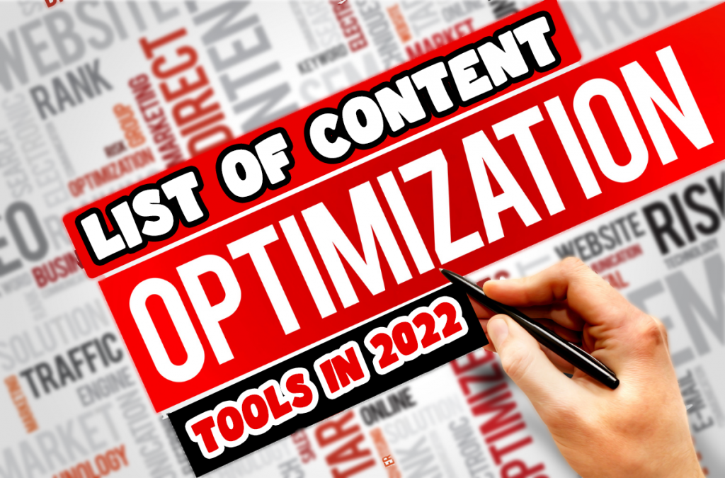 List of Content Optimization Tools in 2022